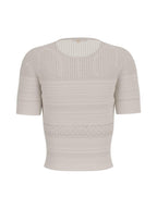 T-shirt Bianco GUESS W6GR16_Z0601_ G012 Donna 