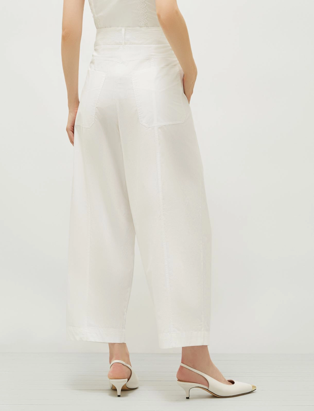 Pantalone Bianco MARELLA EDY 001 Donna 