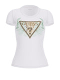 T-shirt Bianco GUESS W6GI12_K3027_ G011 Donna 