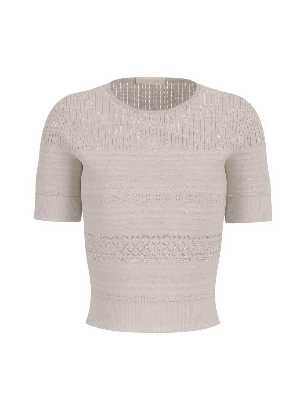 T-shirt Bianco GUESS W6GR16_Z0601_ G012 Donna 