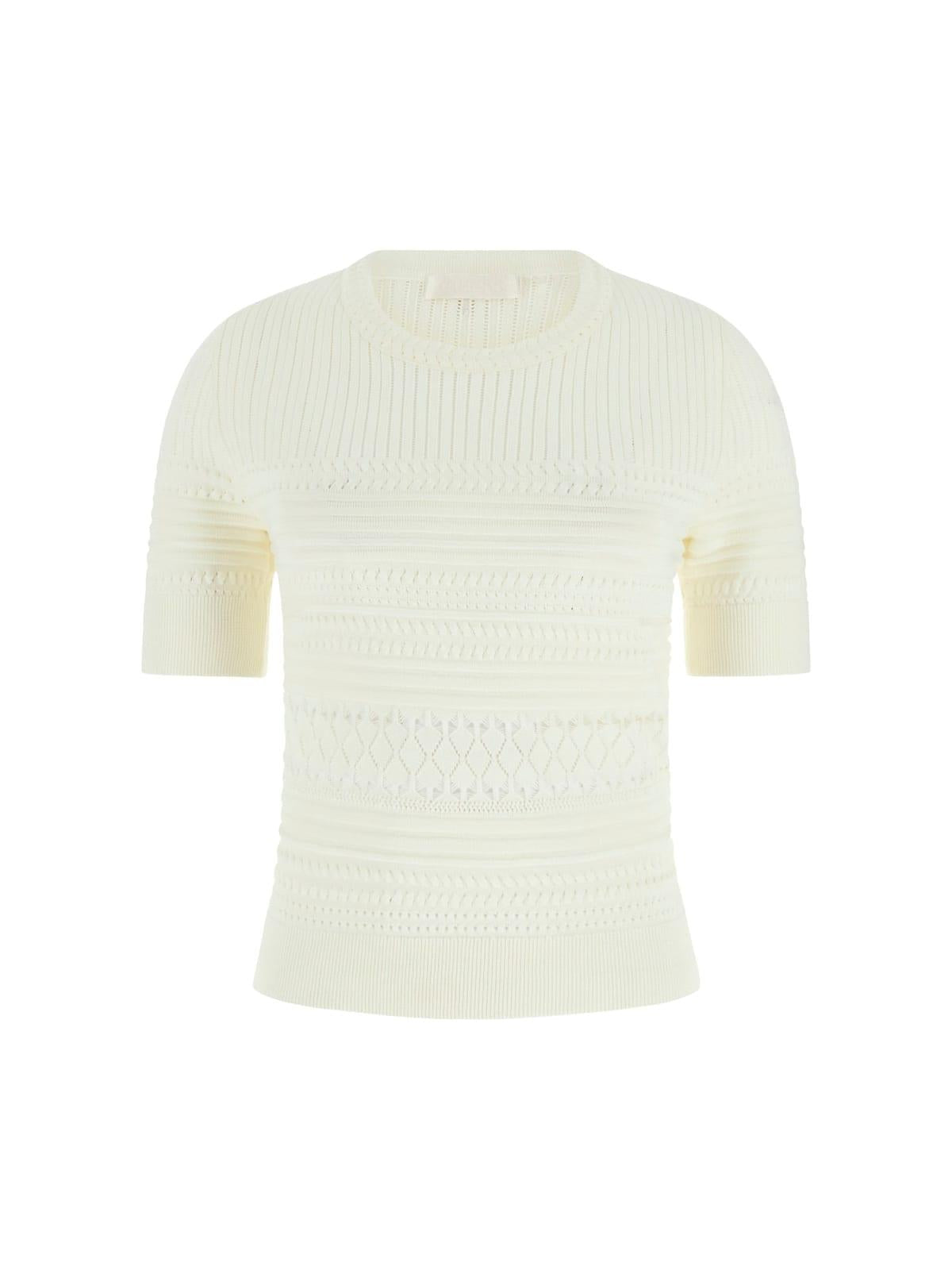 T-shirt Bianco GUESS W6GR16_Z0601_ G012 Donna 