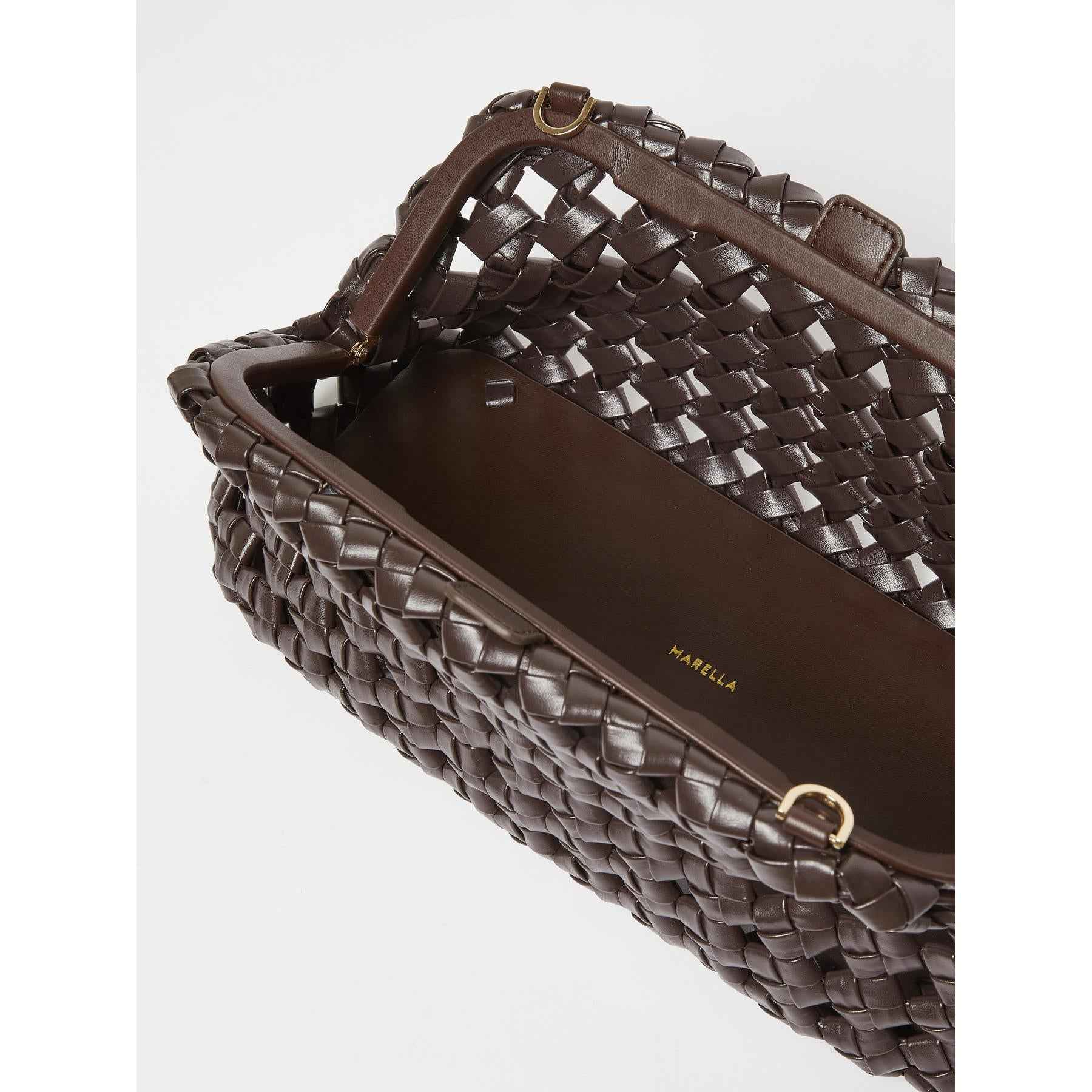Pochette Donna Marrone  Intrecciato MARELLA LE MUSE - Modalternativa