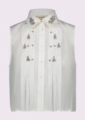 Top Bianco GAUDì 45041 2101 Donna 